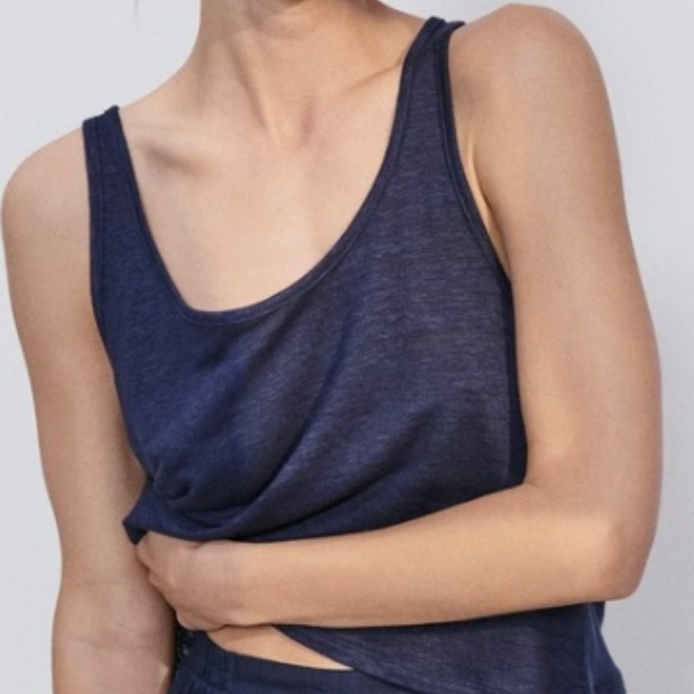 LUNYA Linen Knit Tank